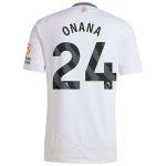 aston villa adidas away shirt 2024-25 with onana 24 printing Collection | Official Aston Villa Shirts