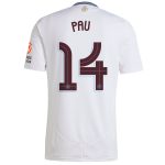 aston villa adidas away shirt 2024-25 with pau 14 cup printing Collection | Official Aston Villa Shirts