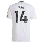 aston villa adidas away shirt 2024-25 with pau 14 printing Collection | Official Aston Villa Shirts