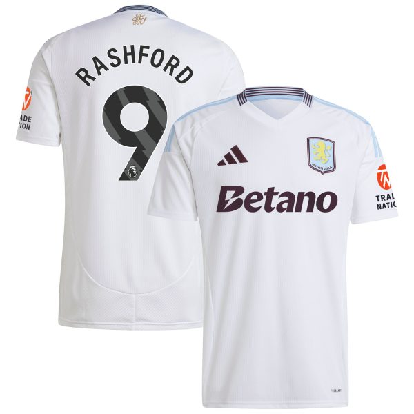 aston villa adidas away shirt 2024-25 with rashford 9 printing Collection | Official Aston Villa Shirts