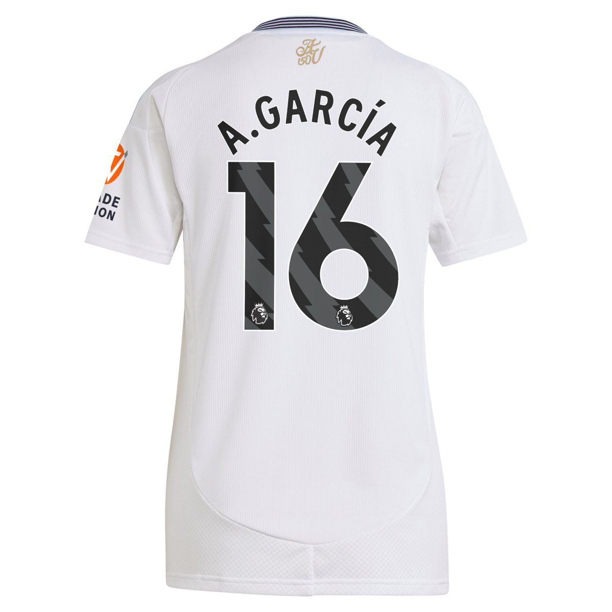 aston villa adidas away shirt 2024-25 – womens with a.garcía 16 printing Collection | Official Aston Villa Shirts