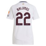 aston villa adidas away shirt 2024-25 – womens with baijings 22 cup printing Collection | Official Aston Villa Shirts