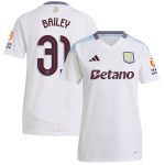 aston villa adidas away shirt 2024-25 – womens with bailey 31 cup printing Collection | Official Aston Villa Shirts