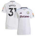 aston villa adidas away shirt 2024-25 – womens with bailey 31 printing Collection | Official Aston Villa Shirts