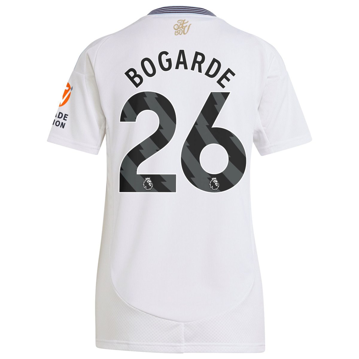 aston villa adidas away shirt 2024-25 – womens with bogarde 26 printing Collection | Official Aston Villa Shirts
