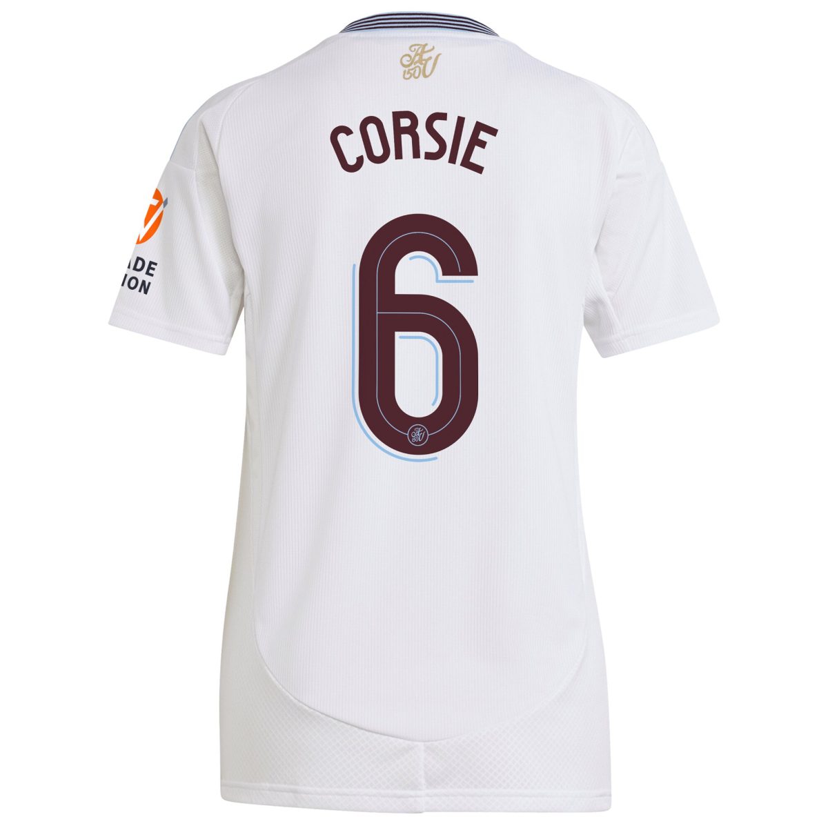 aston villa adidas away shirt 2024-25 – womens with corsie 6 cup printing Collection | Official Aston Villa Shirts