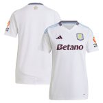 aston villa adidas away shirt 2024-25 – womens with custom printing Collection | Official Aston Villa Shirts