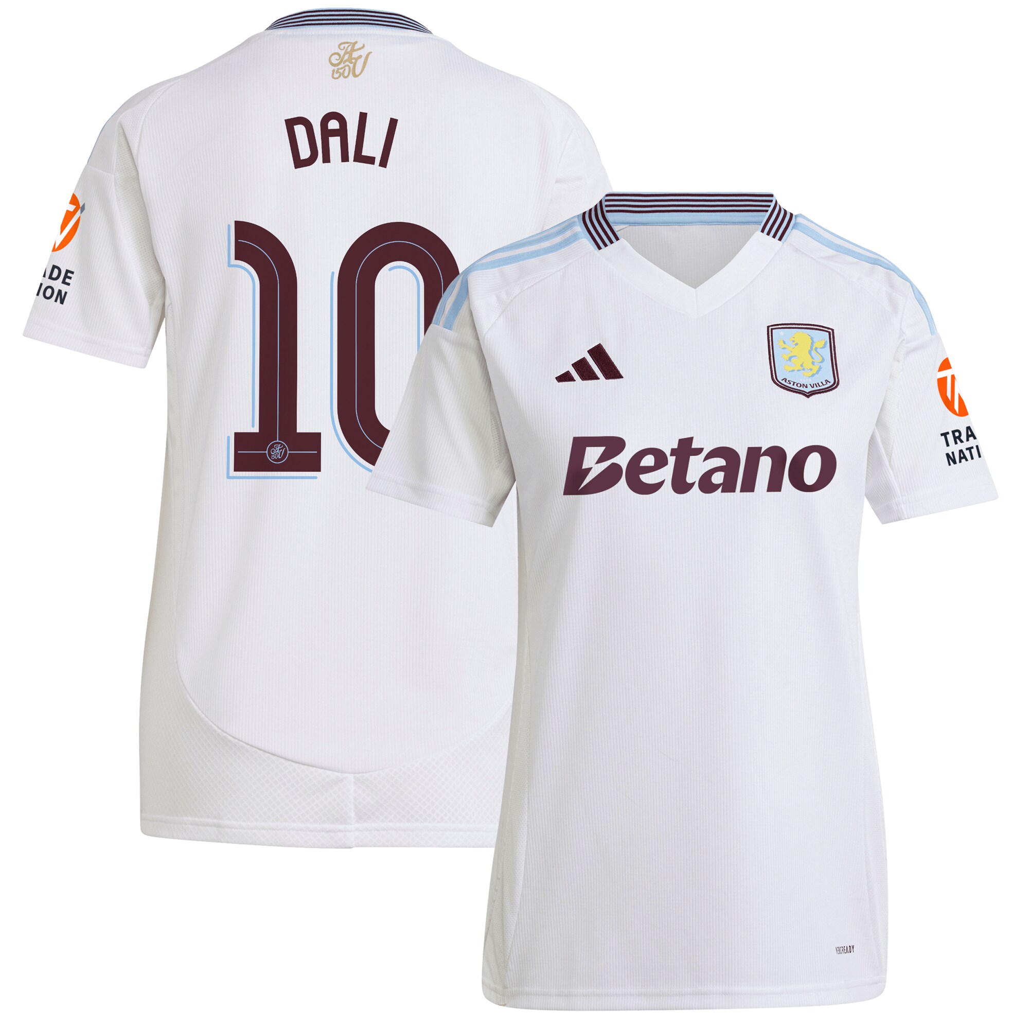 aston villa adidas away shirt 2024-25 – womens with dali 10 cup printing Collection | Official Aston Villa Shirts