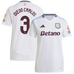 aston villa adidas away shirt 2024-25 – womens with diego carlos 3 cup printing Collection | Official Aston Villa Shirts