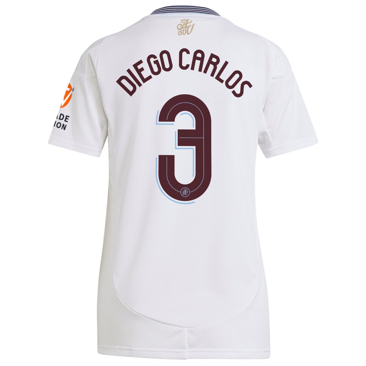aston villa adidas away shirt 2024-25 – womens with diego carlos 3 cup printing Collection | Official Aston Villa Shirts