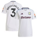 aston villa adidas away shirt 2024-25 – womens with diego carlos 3 printing Collection | Official Aston Villa Shirts