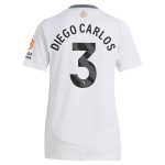 aston villa adidas away shirt 2024-25 – womens with diego carlos 3 printing Collection | Official Aston Villa Shirts