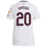 aston villa adidas away shirt 2024-25 – womens with hanson 20 cup printing Collection | Official Aston Villa Shirts