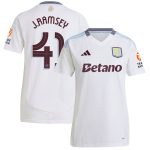 aston villa adidas away shirt 2024-25 – womens with j. ramsey 41 cup printing Collection | Official Aston Villa Shirts