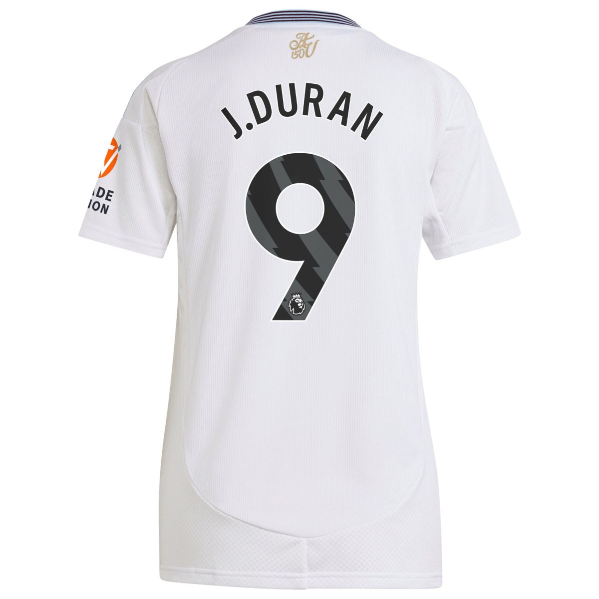 aston villa adidas away shirt 2024-25 – womens with j.duran 9 printing Collection | Official Aston Villa Shirts