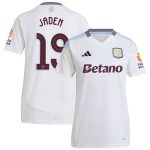 aston villa adidas away shirt 2024-25 – womens with jaden 19 cup printing Collection | Official Aston Villa Shirts