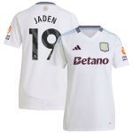 aston villa adidas away shirt 2024-25 – womens with jaden 19 printing Collection | Official Aston Villa Shirts