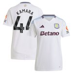 aston villa adidas away shirt 2024-25 – womens with kamara 44 printing Collection | Official Aston Villa Shirts