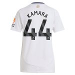 aston villa adidas away shirt 2024-25 – womens with kamara 44 printing Collection | Official Aston Villa Shirts