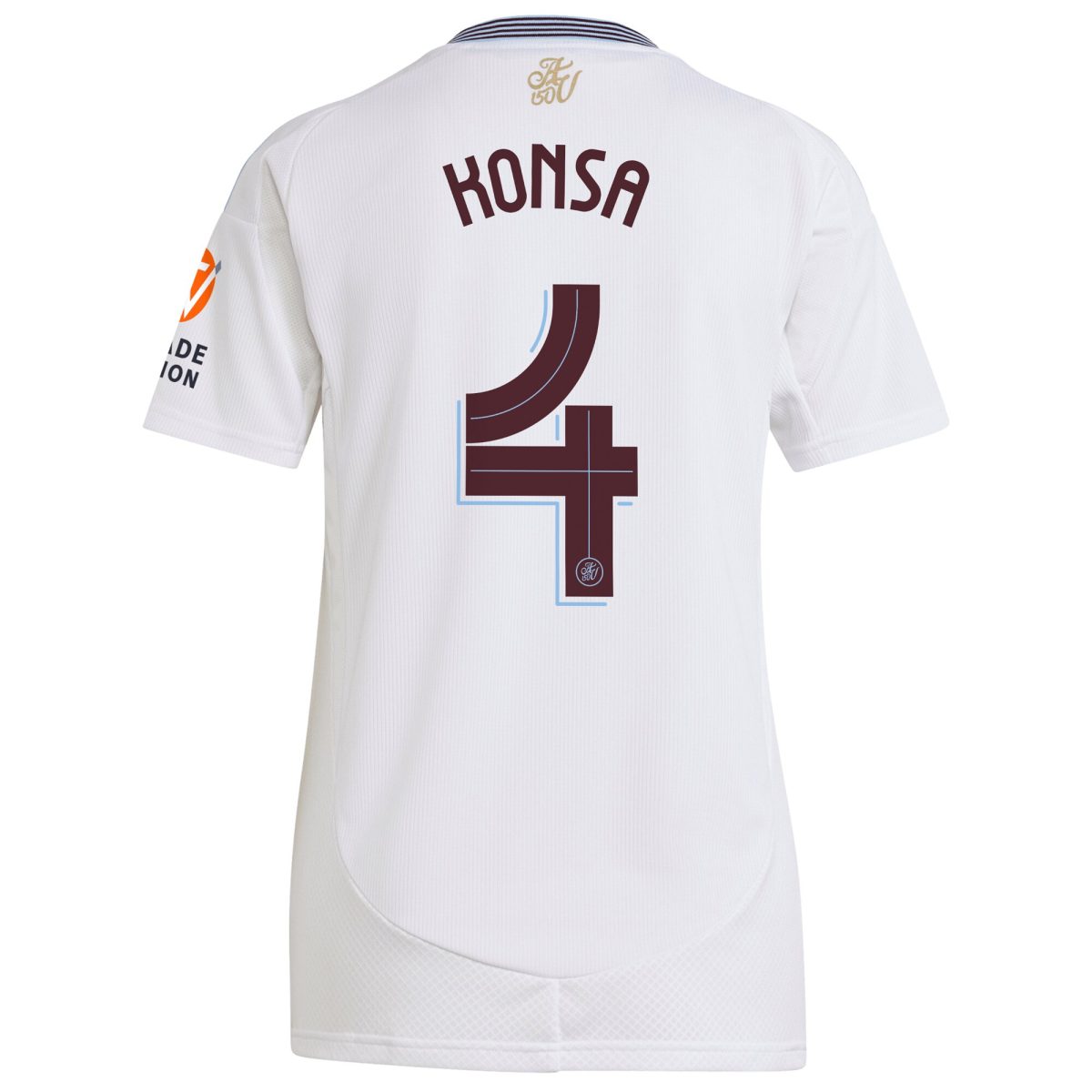 aston villa adidas away shirt 2024-25 – womens with konsa 4 cup printing Collection | Official Aston Villa Shirts