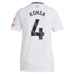 aston villa adidas away shirt 2024-25 – womens with konsa 4 printing Collection | Official Aston Villa Shirts