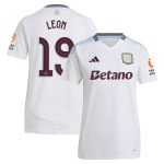 aston villa adidas away shirt 2024-25 – womens with leon 19 cup printing Collection | Official Aston Villa Shirts
