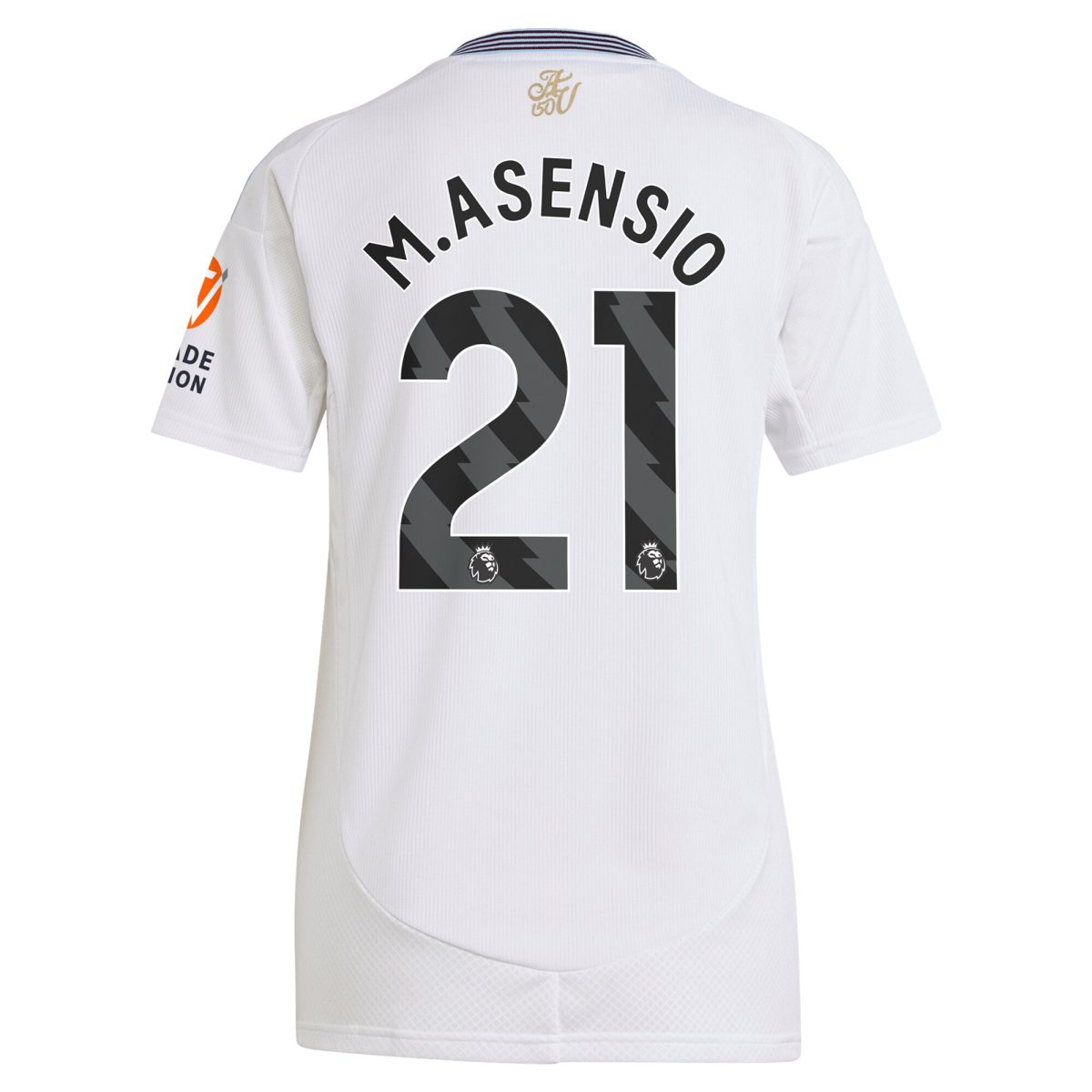 aston villa adidas away shirt 2024-25 – womens with m.asensio 21 printing Collection | Official Aston Villa Shirts