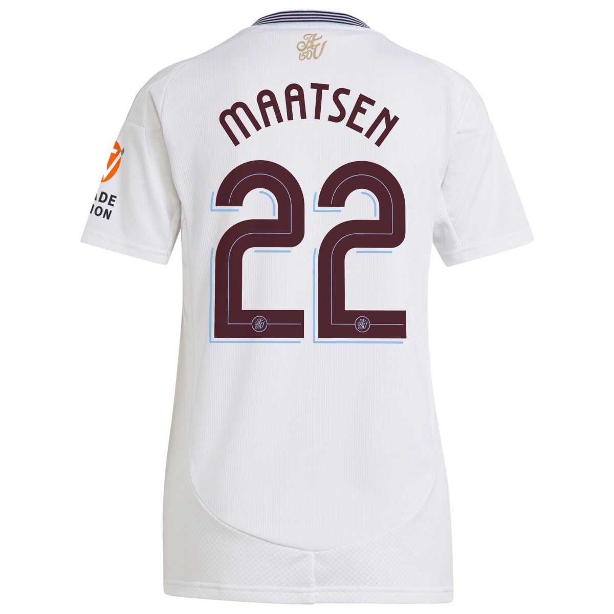 aston villa adidas away shirt 2024-25 – womens with maatsen 22 cup printing Collection | Official Aston Villa Shirts