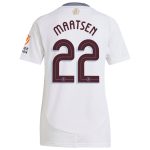 aston villa adidas away shirt 2024-25 – womens with maatsen 22 cup printing Collection | Official Aston Villa Shirts