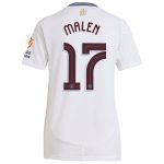 aston villa adidas away shirt 2024-25 – womens with malen 17 cup printing Collection | Official Aston Villa Shirts