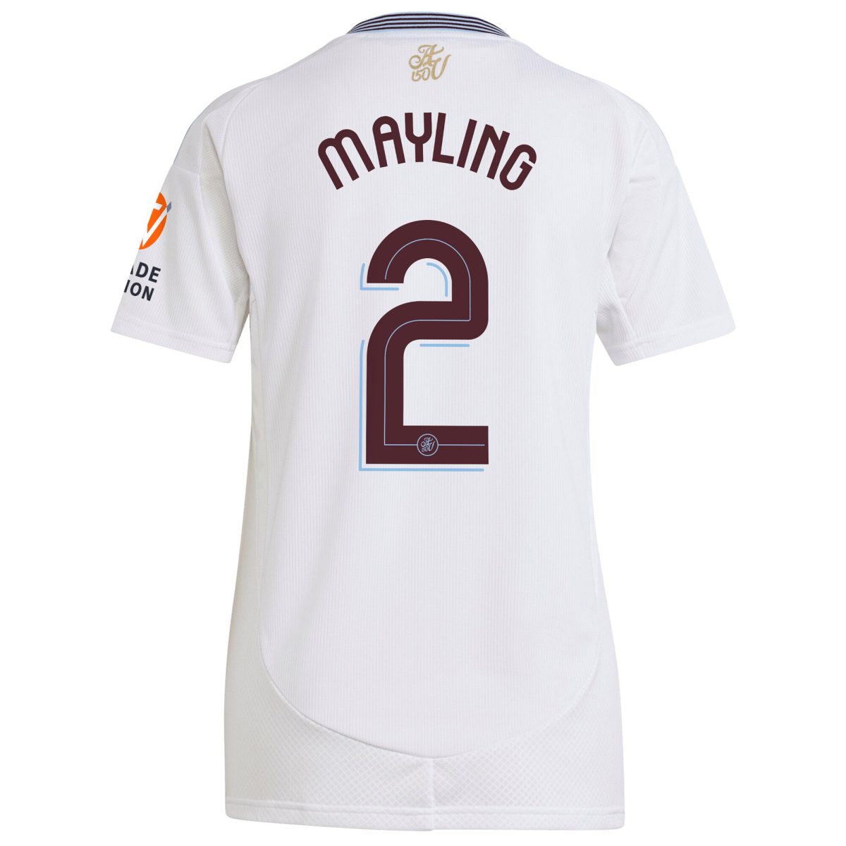 aston villa adidas away shirt 2024-25 – womens with mayling 2 cup printing Collection | Official Aston Villa Shirts
