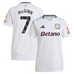 aston villa adidas away shirt 2024-25 – womens with mcginn 7 printing Collection | Official Aston Villa Shirts