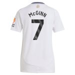 aston villa adidas away shirt 2024-25 – womens with mcginn 7 printing Collection | Official Aston Villa Shirts