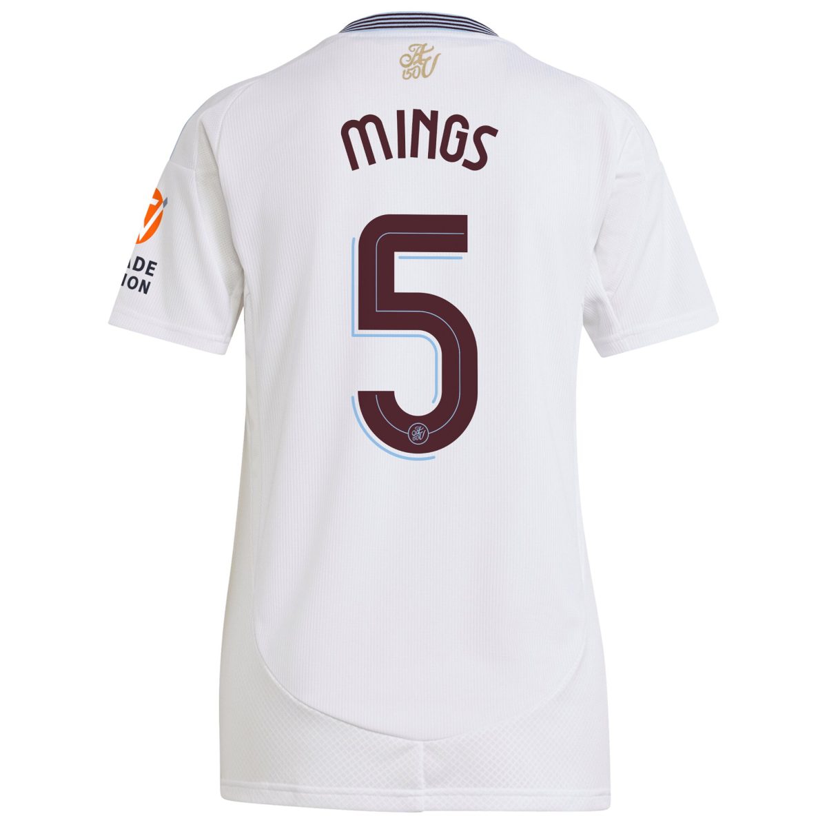 aston villa adidas away shirt 2024-25 – womens with mings 5 cup printing Collection | Official Aston Villa Shirts