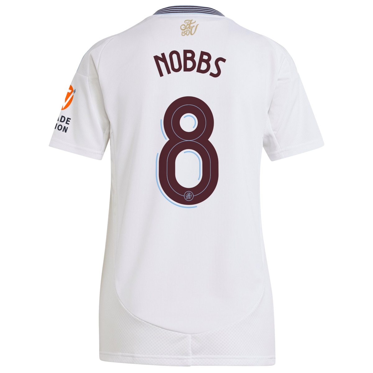 aston villa adidas away shirt 2024-25 – womens with nobbs 8 cup printing Collection | Official Aston Villa Shirts
