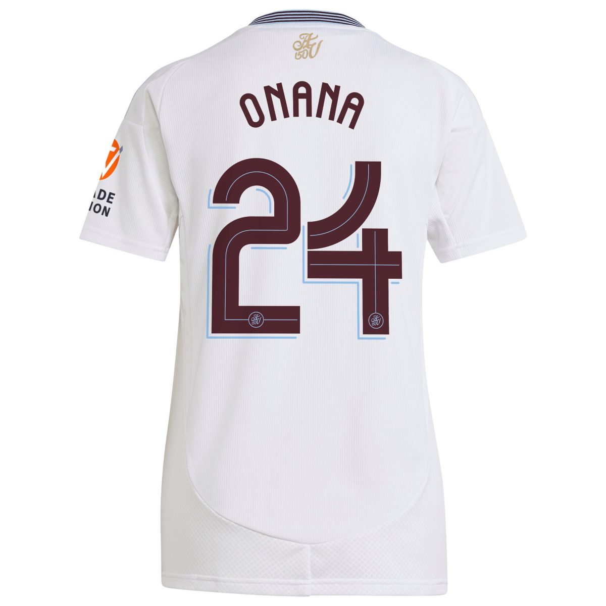 aston villa adidas away shirt 2024-25 – womens with onana 24 cup printing Collection | Official Aston Villa Shirts