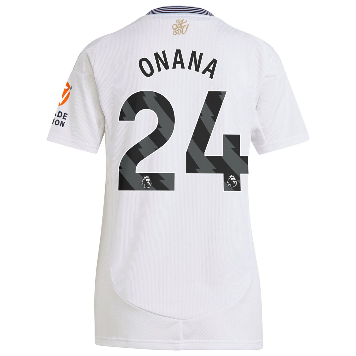 aston villa adidas away shirt 2024-25 – womens with onana 24 printing Collection | Official Aston Villa Shirts