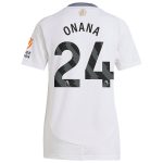 aston villa adidas away shirt 2024-25 – womens with onana 24 printing Collection | Official Aston Villa Shirts