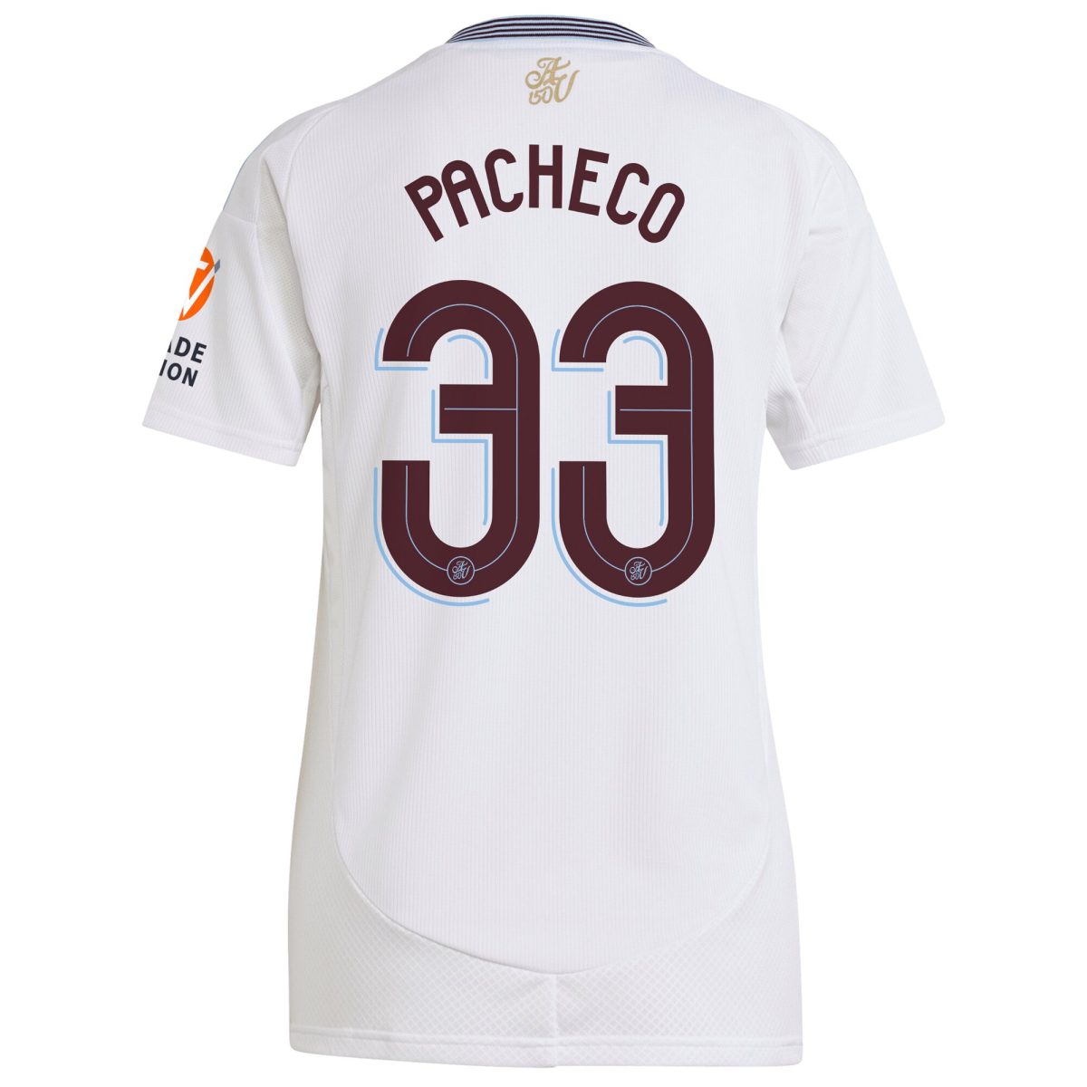 aston villa adidas away shirt 2024-25 – womens with pacheco 33 cup printing Collection | Official Aston Villa Shirts