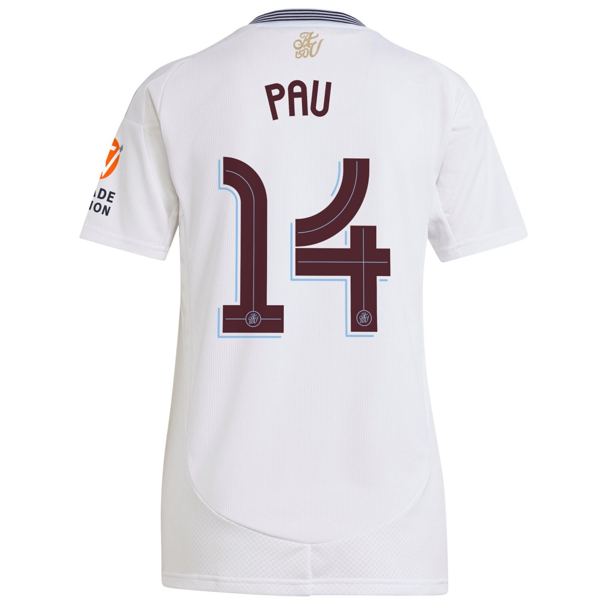 aston villa adidas away shirt 2024-25 – womens with pau 14 cup printing Collection | Official Aston Villa Shirts