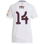 aston villa adidas away shirt 2024-25 – womens with pau 14 cup printing Collection | Official Aston Villa Shirts