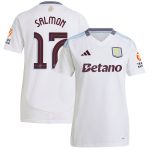 aston villa adidas away shirt 2024-25 – womens with salmon 17 cup printing Collection | Official Aston Villa Shirts