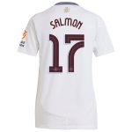 aston villa adidas away shirt 2024-25 – womens with salmon 17 cup printing Collection | Official Aston Villa Shirts