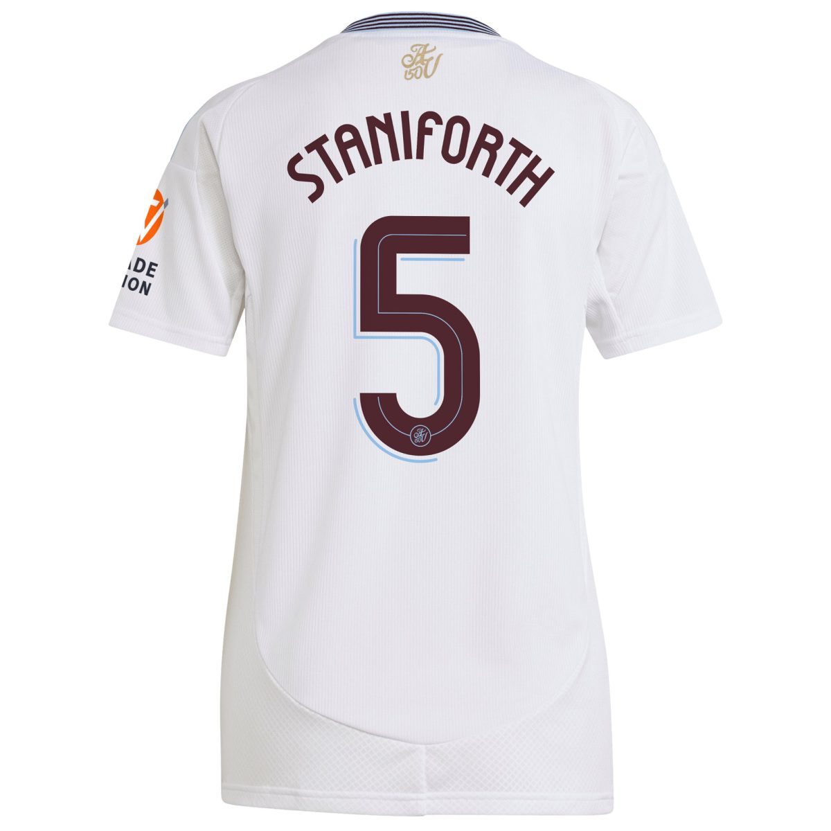 aston villa adidas away shirt 2024-25 – womens with staniforth 5 cup printing Collection | Official Aston Villa Shirts