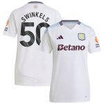 aston villa adidas away shirt 2024-25 – womens with swinkels 50 printing Collection | Official Aston Villa Shirts
