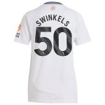 aston villa adidas away shirt 2024-25 – womens with swinkels 50 printing Collection | Official Aston Villa Shirts