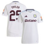 aston villa adidas away shirt 2024-25 – womens with taylor 25 cup printing Collection | Official Aston Villa Shirts