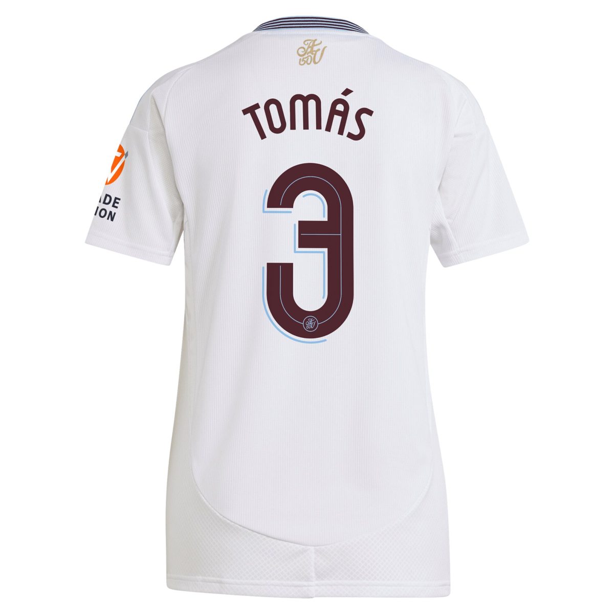 aston villa adidas away shirt 2024-25 – womens with tomás 3 cup printing Collection | Official Aston Villa Shirts