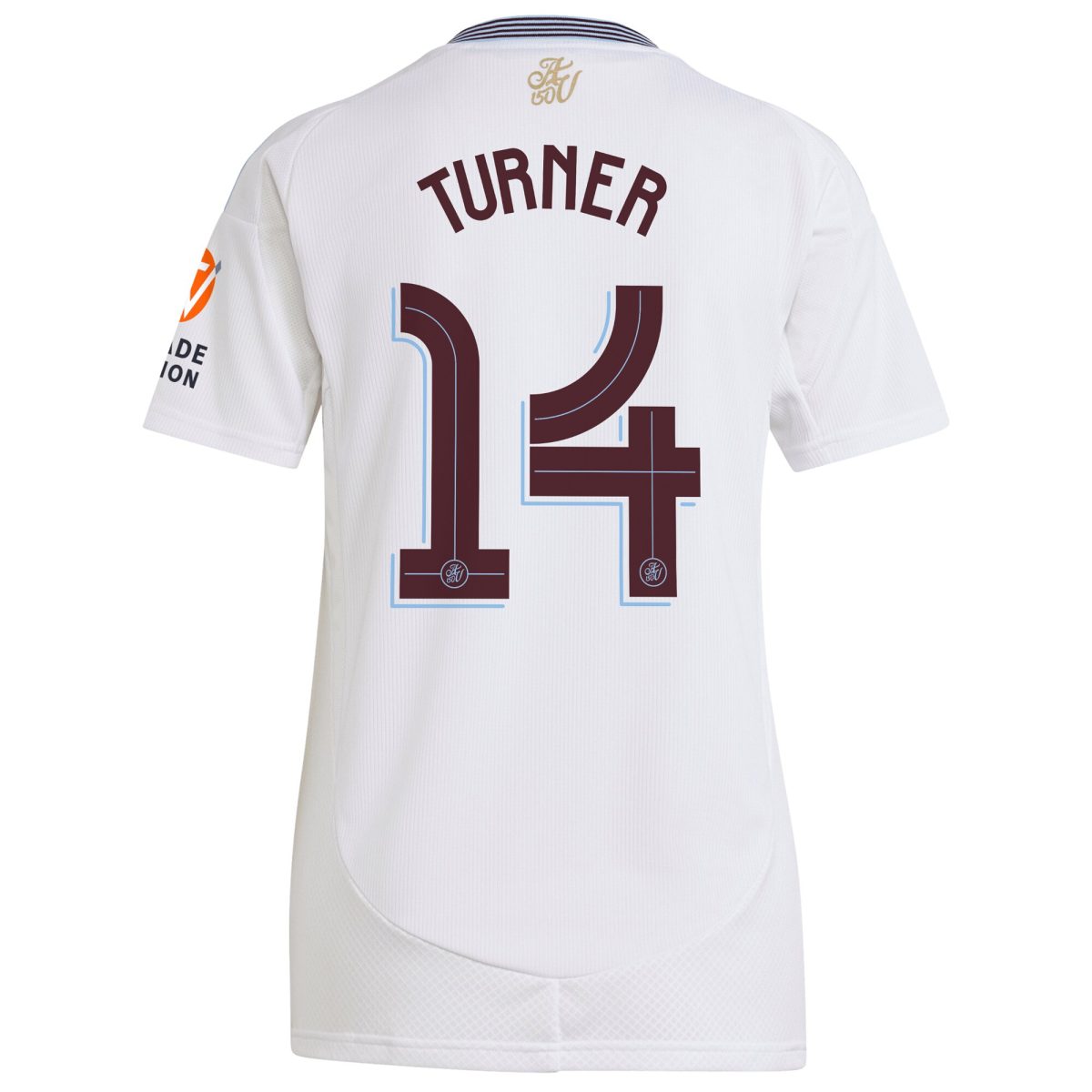aston villa adidas away shirt 2024-25 – womens with turner 14 cup printing Collection | Official Aston Villa Shirts