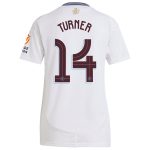 aston villa adidas away shirt 2024-25 – womens with turner 14 cup printing Collection | Official Aston Villa Shirts